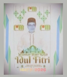 Ucapan Selamat Lebaran Fitri 1447H/2026 dari M Agus Salim Plt Dir Perumda Tirta Pinang, untuk Masyarakat Kota Pangkalpinang