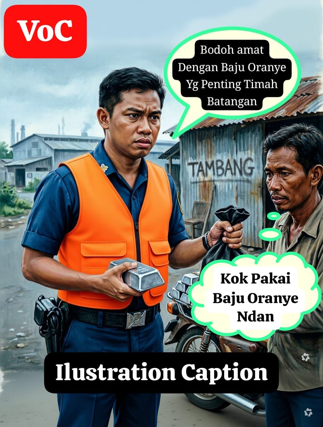 Ketika Aroma Busuk dari Seragam Coklat Terus Menguap