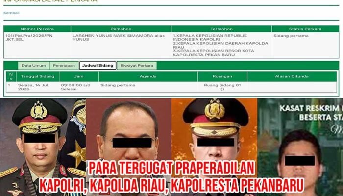 Menanti Keadilan di PN Jaksel, Praperadilan terhadap Kapolri terkait Kriminalisasi Aktivis KNPI Dijadwalkan 14 Juli 2026