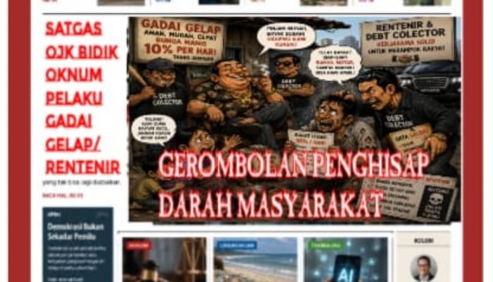 Satgas OJK  Bidik Pelaku Praktik LiarTransaksi Keuangan Ilegal di Sungaliat, Bangka