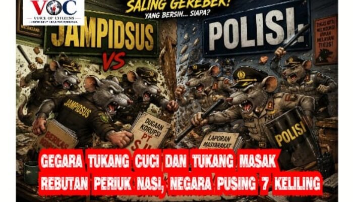 GegaraTukang Cuci dan Tukang Masak Rebutan Periuk Nasi,  Negara Jadi Pusing 7 Keliling