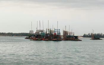Semakin Berkilah, Nama Dayat Makin Mencuat Sebagai Penampung Timah di Laut Romodong