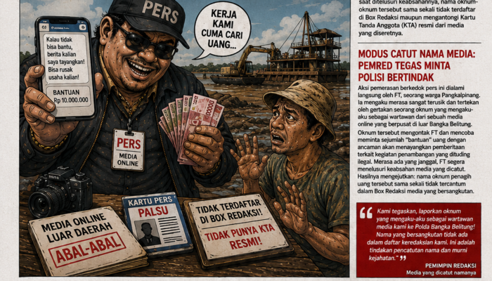 Kembali Marak! Oknum Kriminal Berkedok Pers Resahkkan Masyarakat Penambang